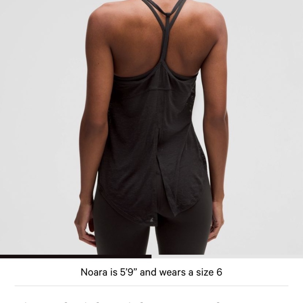 Lululemon Black Women's yoga Top